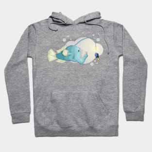 Angler fish from the abyss Hoodie